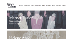 Desktop Screenshot of jamescohan.com